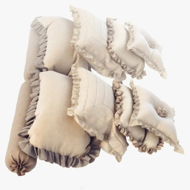 decoration – Pillows 13 3ds Max