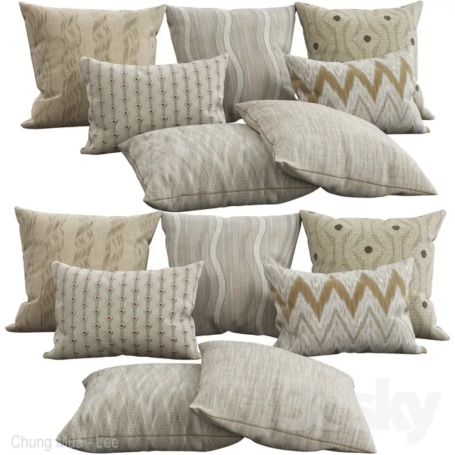 DECORATION – PILLOWS – 3D MODELS – 3DS MAX – FREE DOWNLOAD – 5605