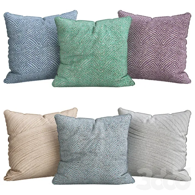DECORATION – PILLOWS – 3D MODELS – 3DS MAX – FREE DOWNLOAD – 5618