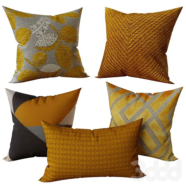 DECORATION – PILLOWS – 3D MODELS – 3DS MAX – FREE DOWNLOAD – 5638