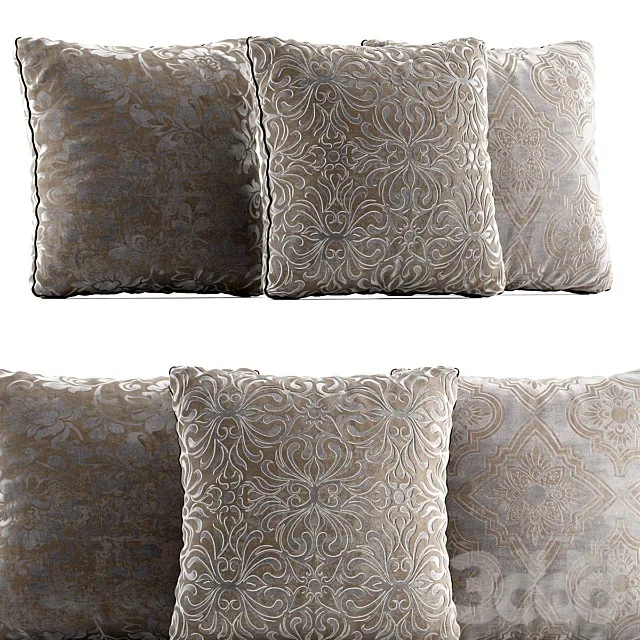 DECORATION – PILLOWS – 3D MODELS – 3DS MAX – FREE DOWNLOAD – 5643