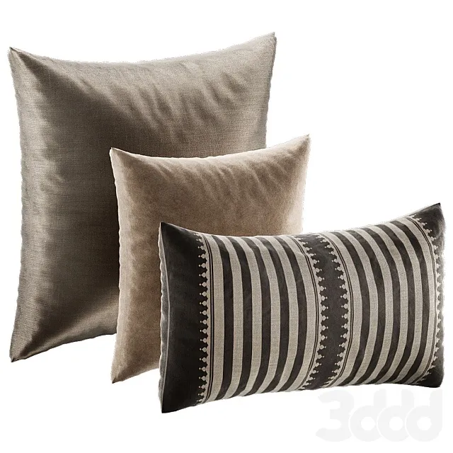 DECORATION – PILLOWS – 3D MODELS – 3DS MAX – FREE DOWNLOAD – 5644