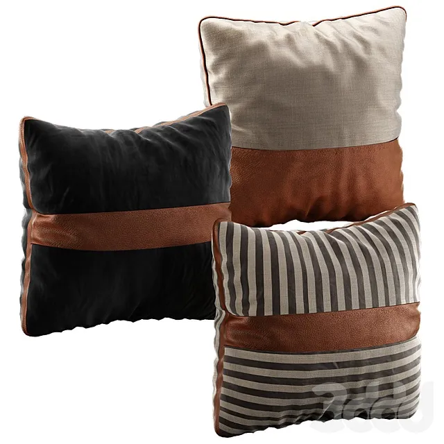 DECORATION – PILLOWS – 3D MODELS – 3DS MAX – FREE DOWNLOAD – 5645
