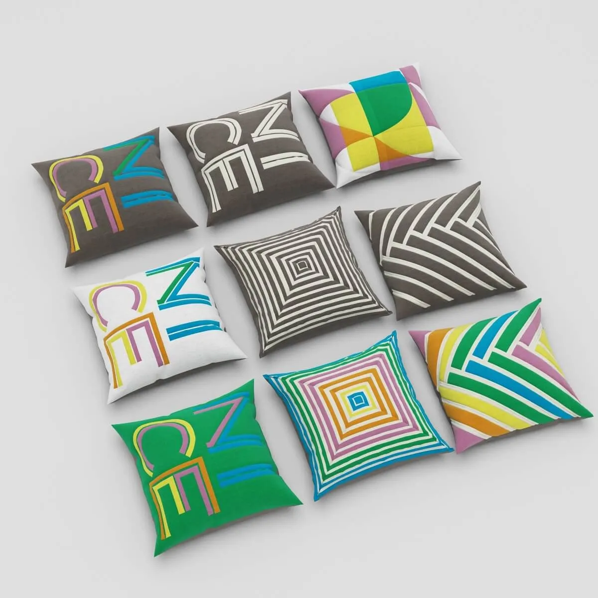 decoration – Pillows 62 3ds Max