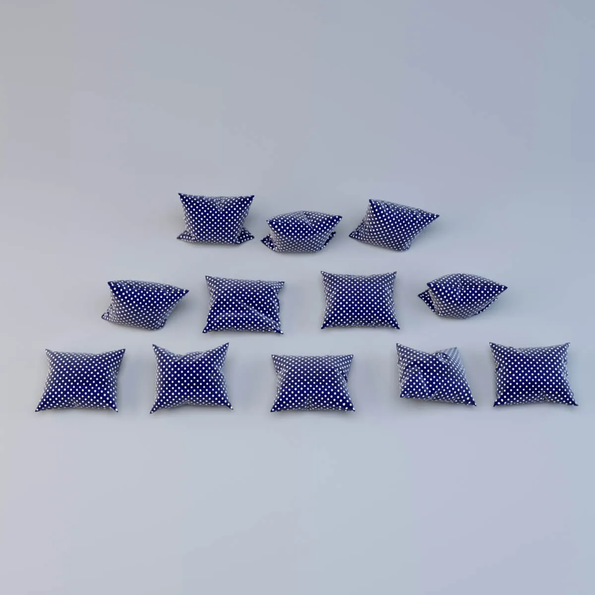 decoration – Pillows collection 02 3ds Max
