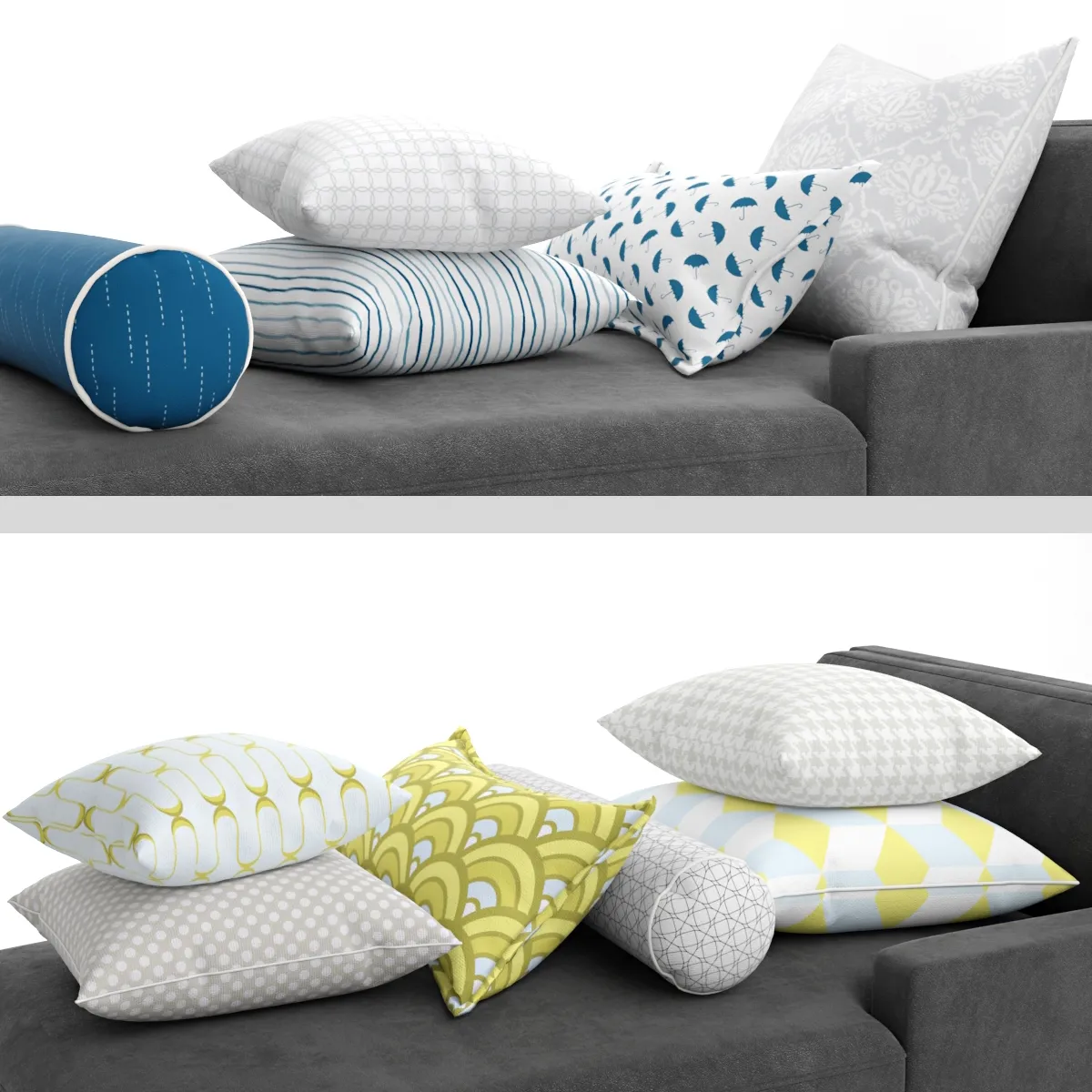 decoration – Pillows collection 146 3ds Max