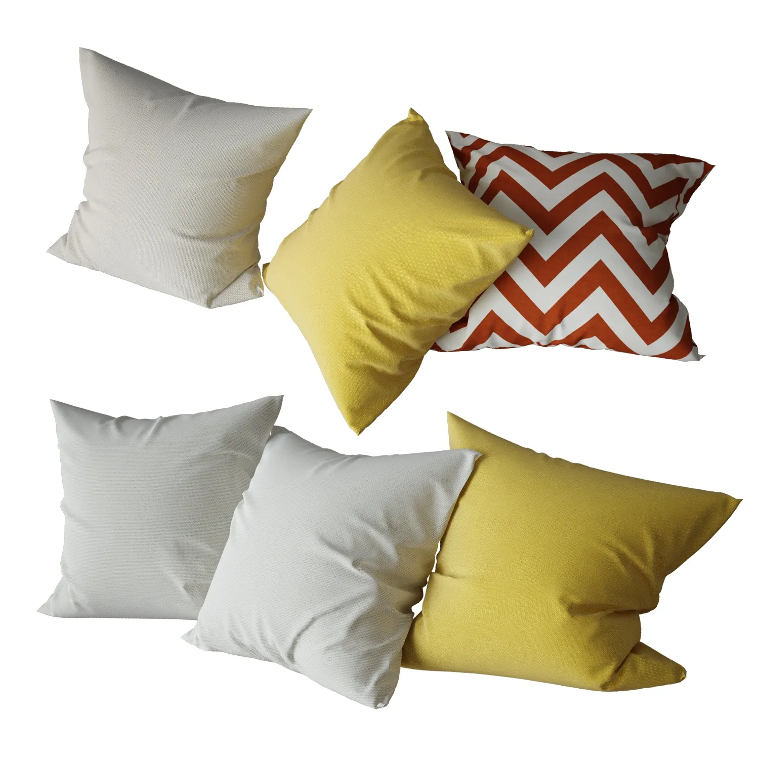 decoration – Pillows collection 55 3ds Max