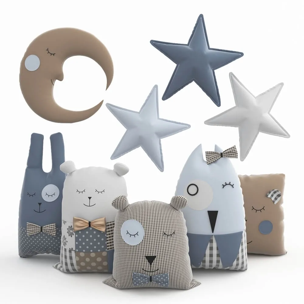 decoration – Pillows toys 3ds Max