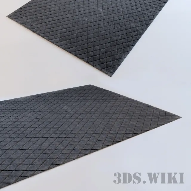 decoration – Plain carpet “Baklava” 3ds Max