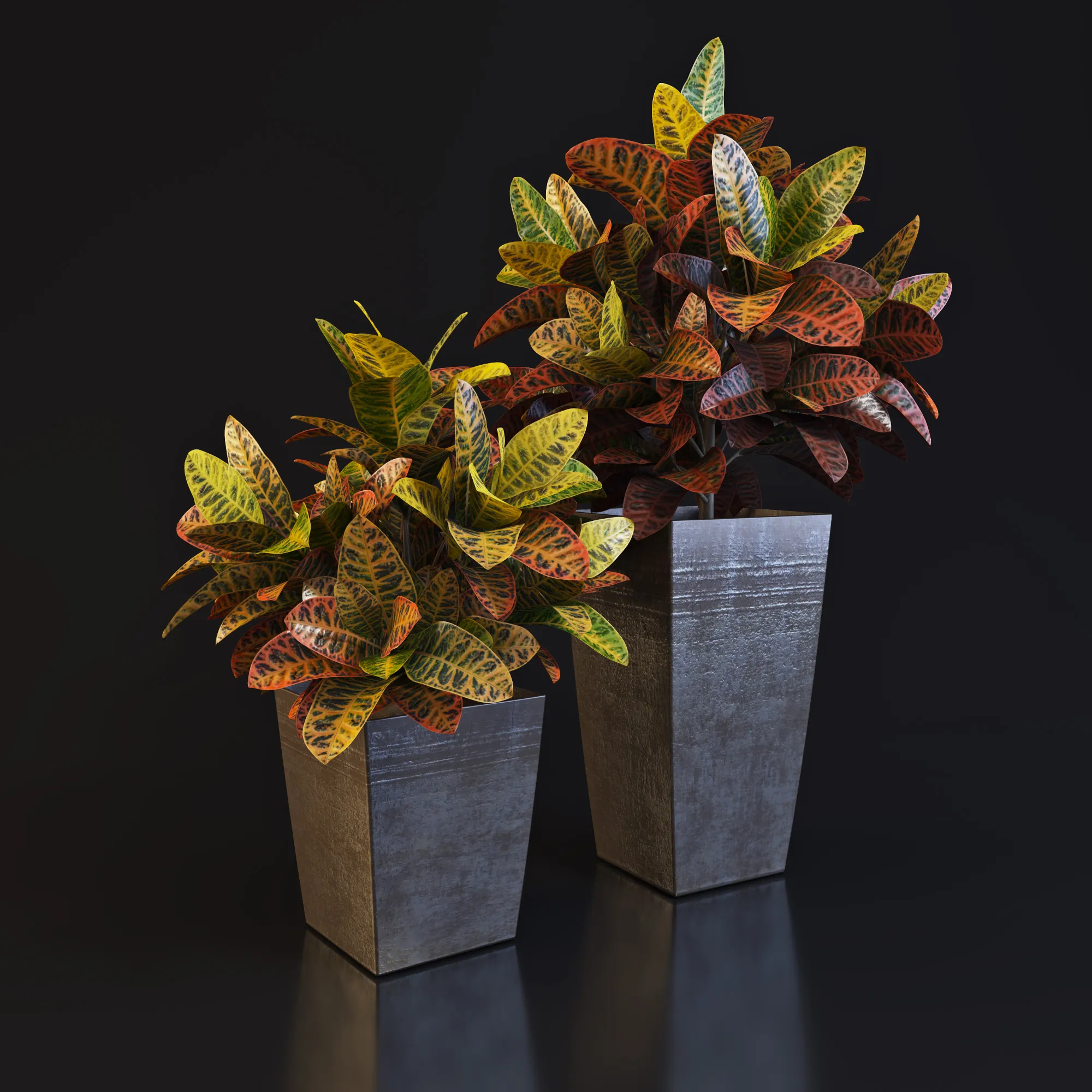 decoration – Plant in a vase 03 3ds Max
