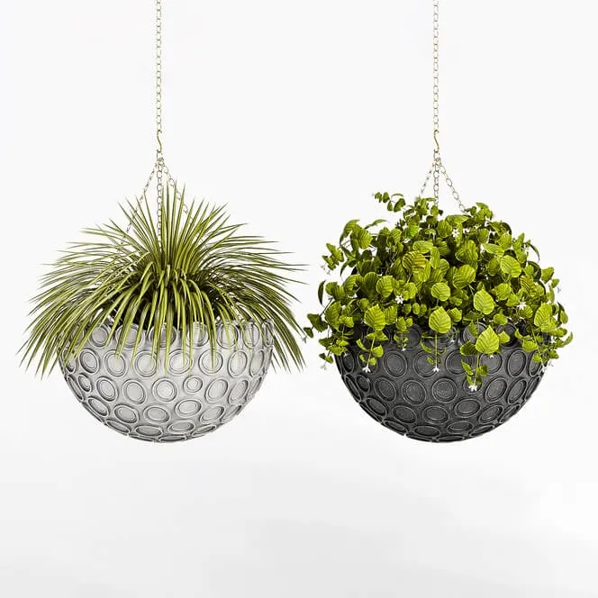 decoration – Plant set 110 3ds Max