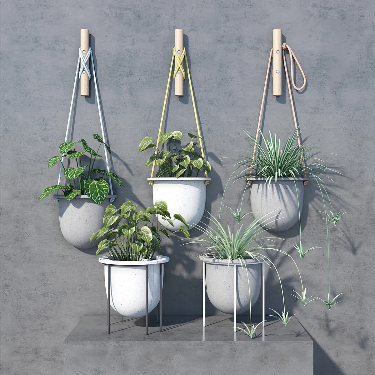 decoration – Plant Set 2 22 3ds Max