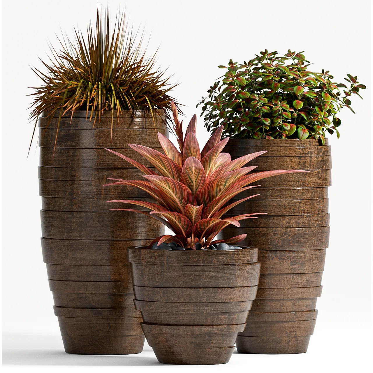 decoration – Plant Set – 72 3ds Max