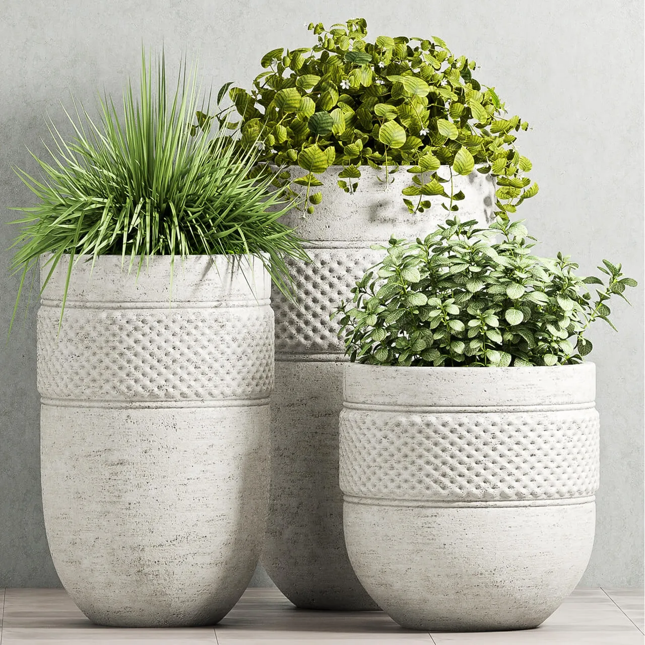 decoration – Plant set _67 3ds Max