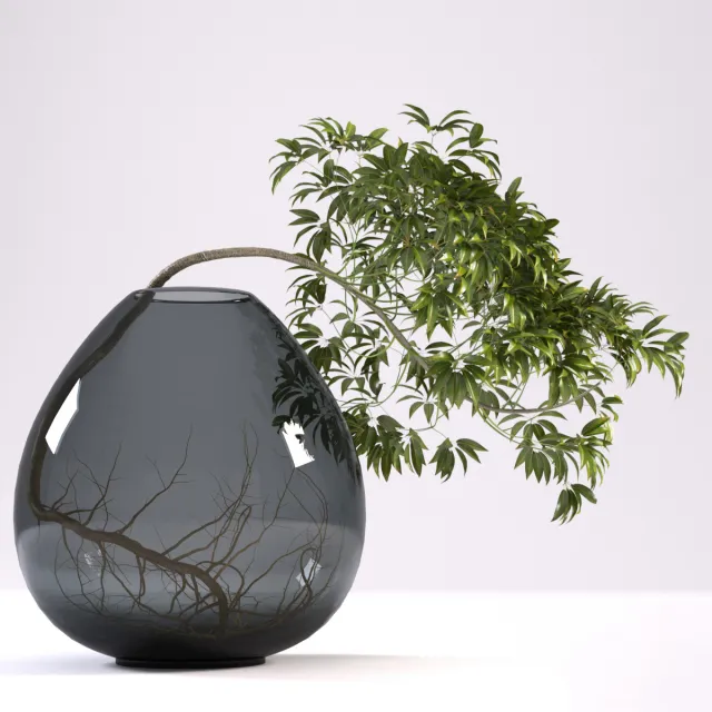 decoration – Plants 555 3ds Max