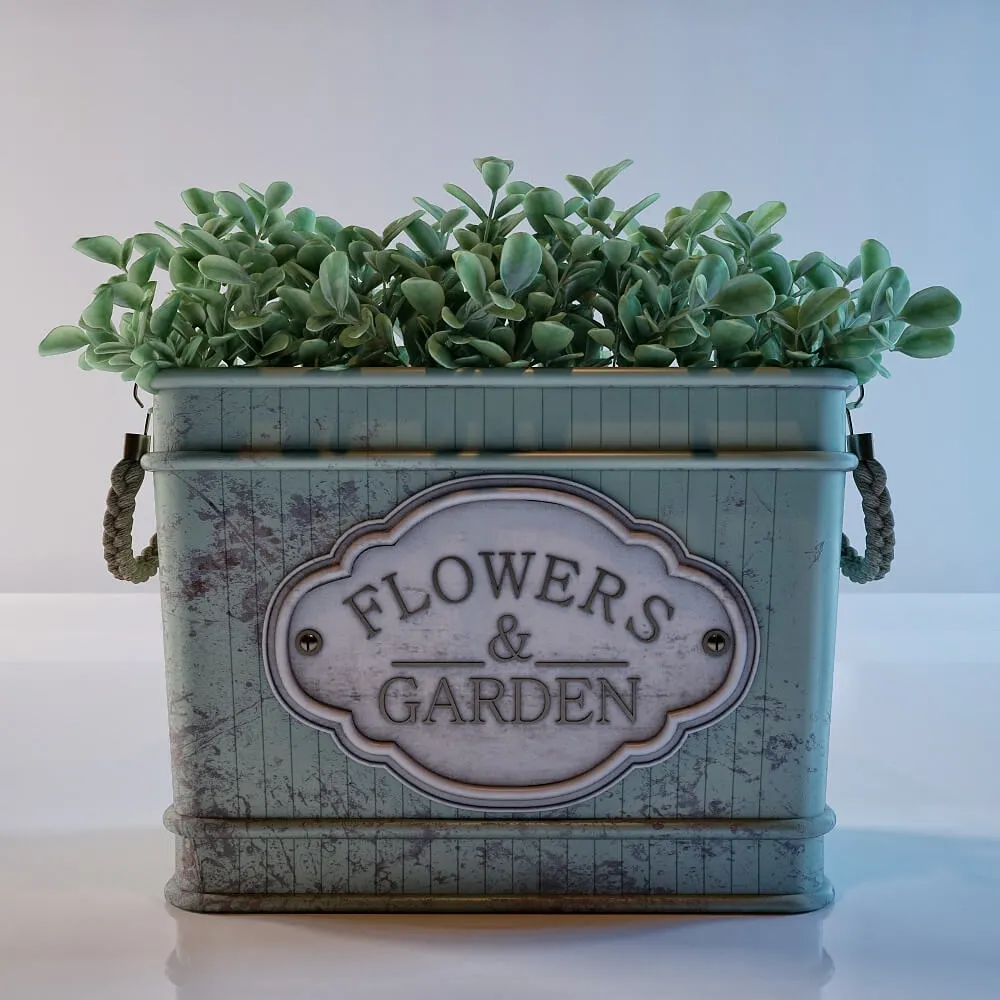 decoration – Plants in the style of Provence 3ds Max