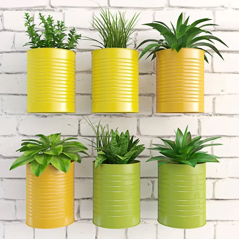 decoration – Plants on the wall 3ds Max