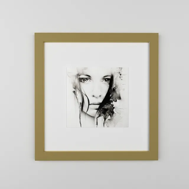 decoration – Poster frame 3ds Max