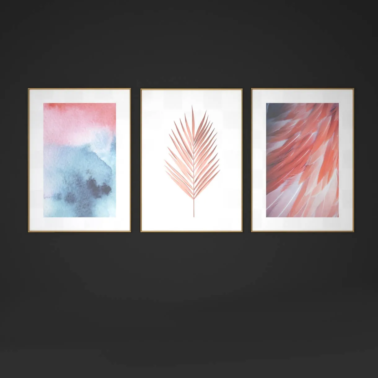 decoration – Posters garda decor 3 3ds Max