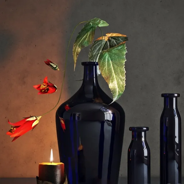 decoration – Pottery Barn cobalt vases 3ds Max