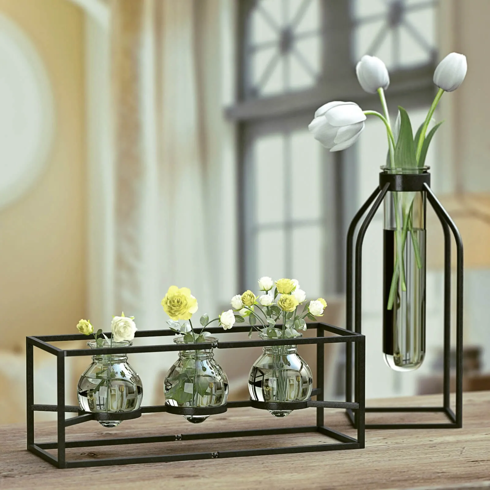 decoration – Pottery barn  Irving  vases 3ds Max