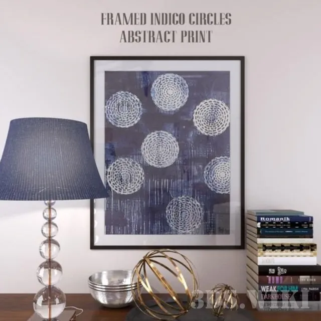 decoration – Print Set 3ds Max