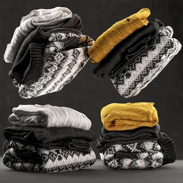 decoration – Real clothes 3ds Max