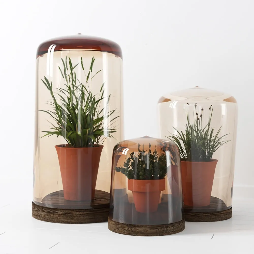 decoration – RH-flower plants 10 3ds Max