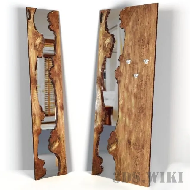 decoration – River mirrors 3ds Max