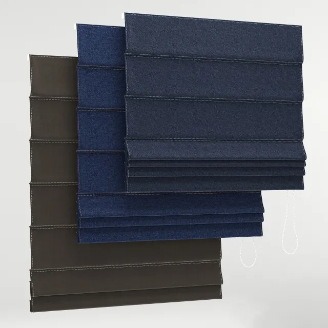 decoration – Roman blind 42 3ds Max