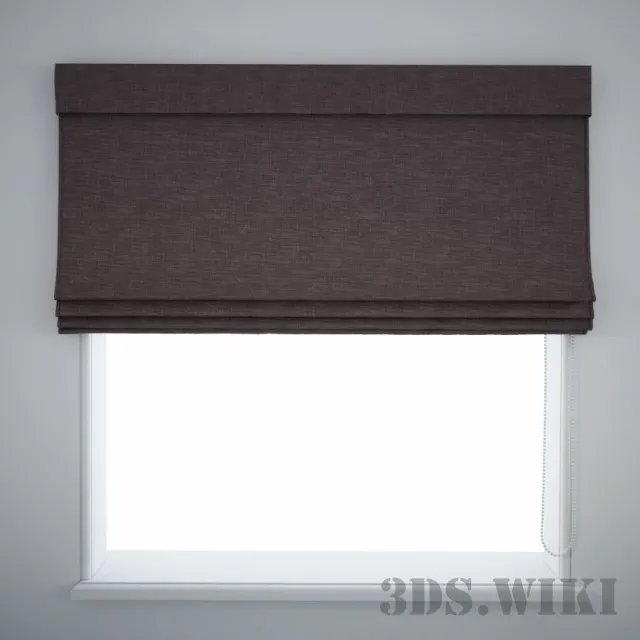 decoration – Roman curtains 3ds Max