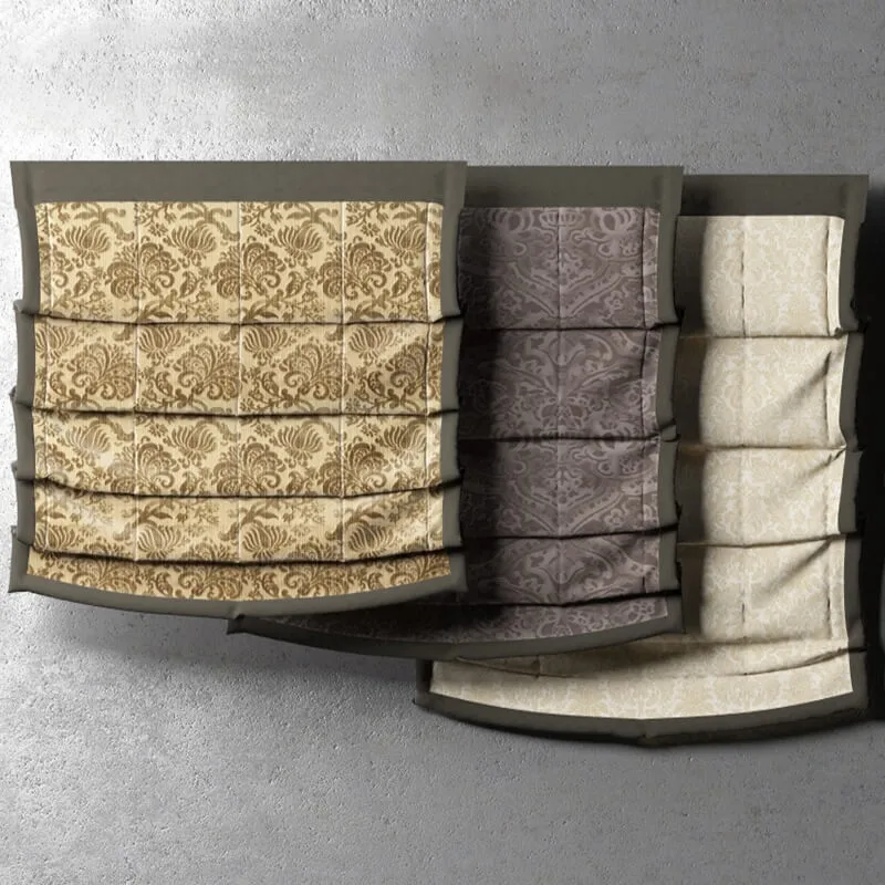 decoration – Roman shades of velvet 3ds Max