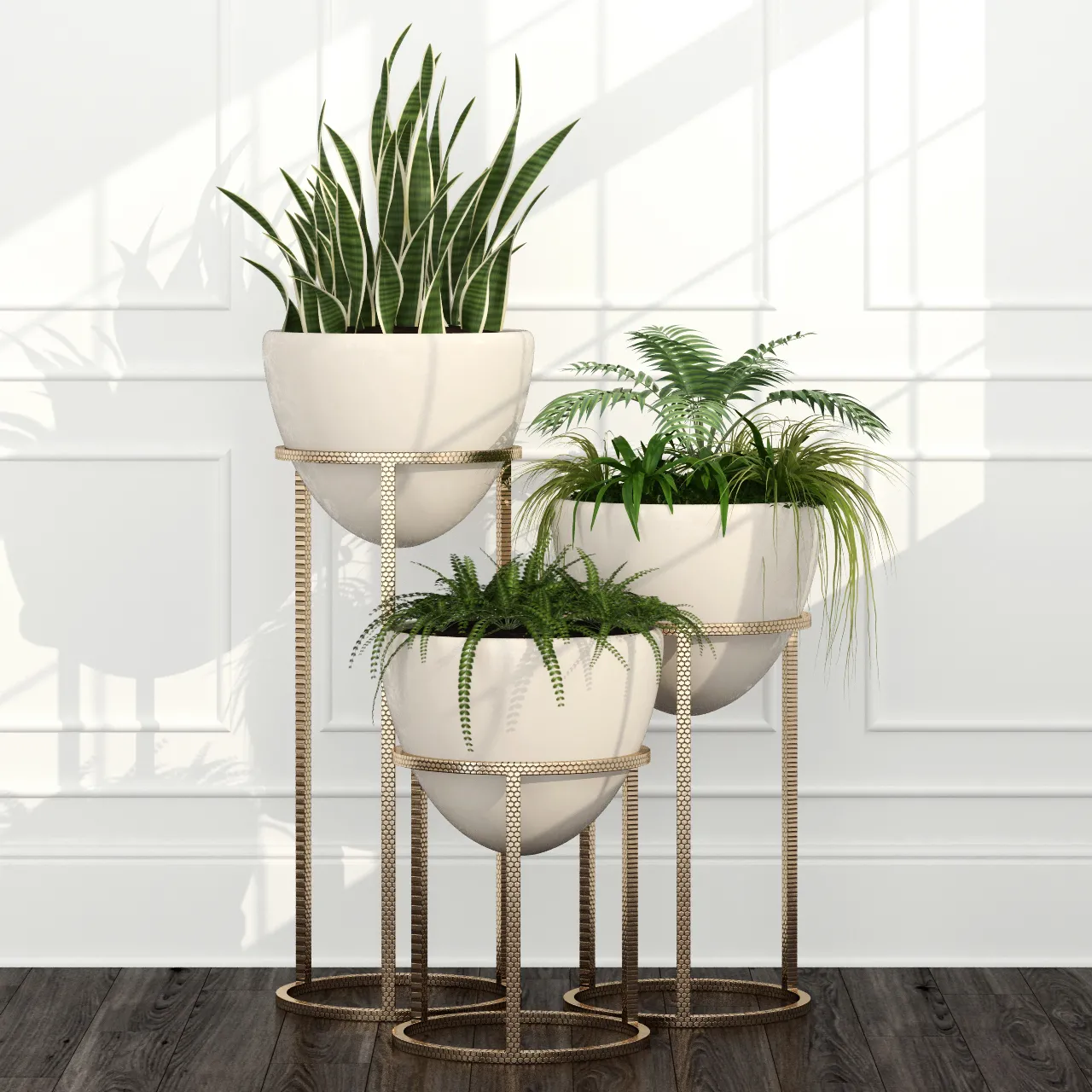 decoration – Room plants 17 3ds Max