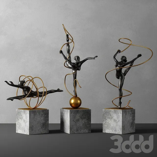 DECORATION – SCULPTURE – 3D MODELS – 3DS MAX – FREE DOWNLOAD – 5710