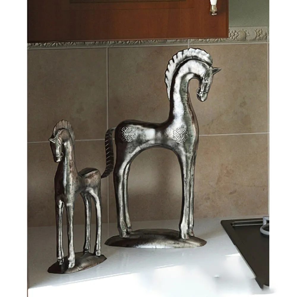 decoration – Sculpture of a horse and a foal 3ds Max