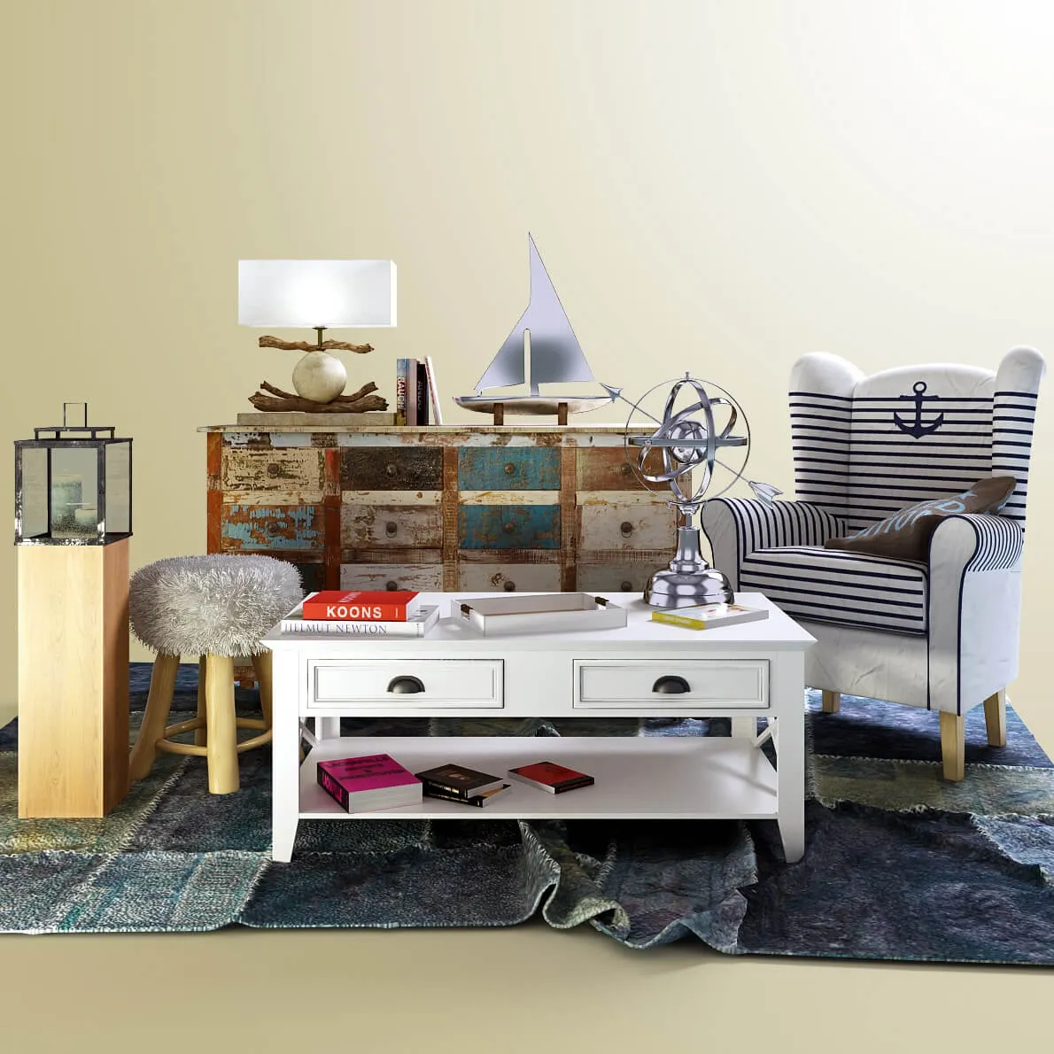 decoration – Seaside Collection 3ds Max