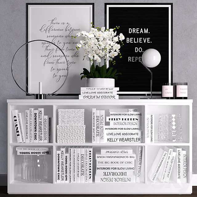 Decoration set 12 3ds Max