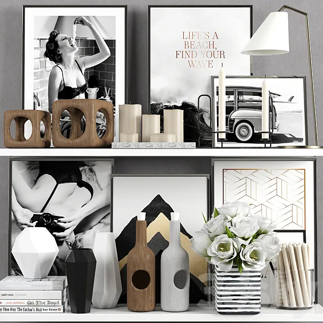 Decoration set 15 3ds Max