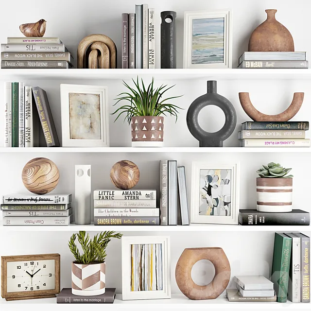 Decoration set 21 3DS Max Model