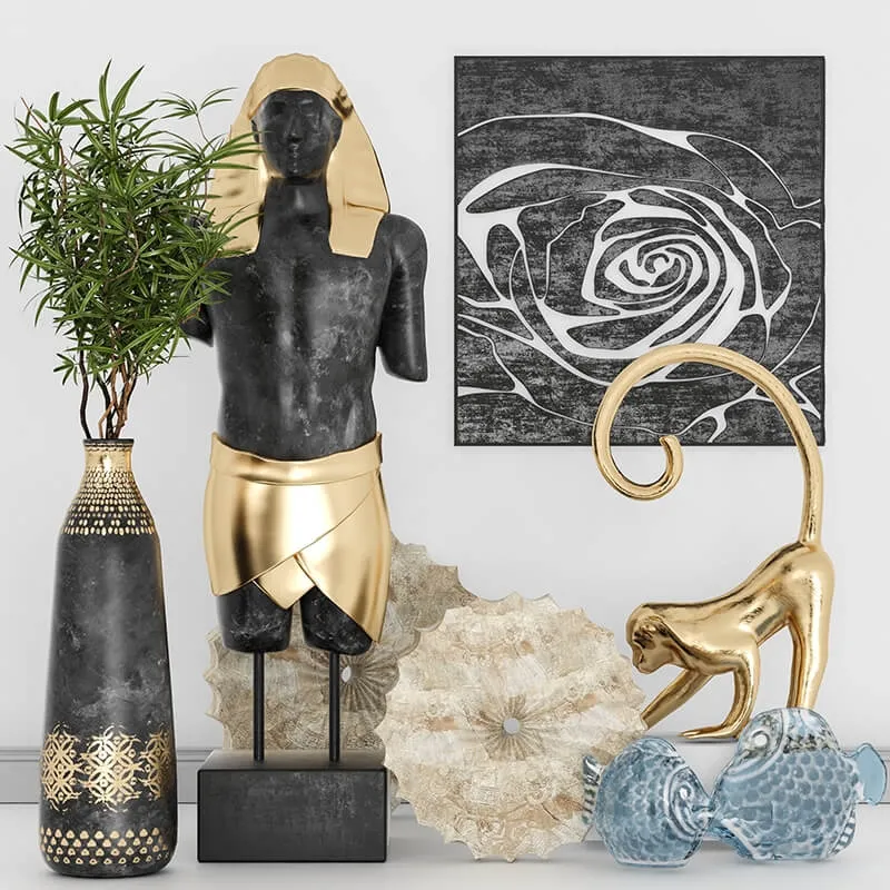 decoration – set 215 3ds Max