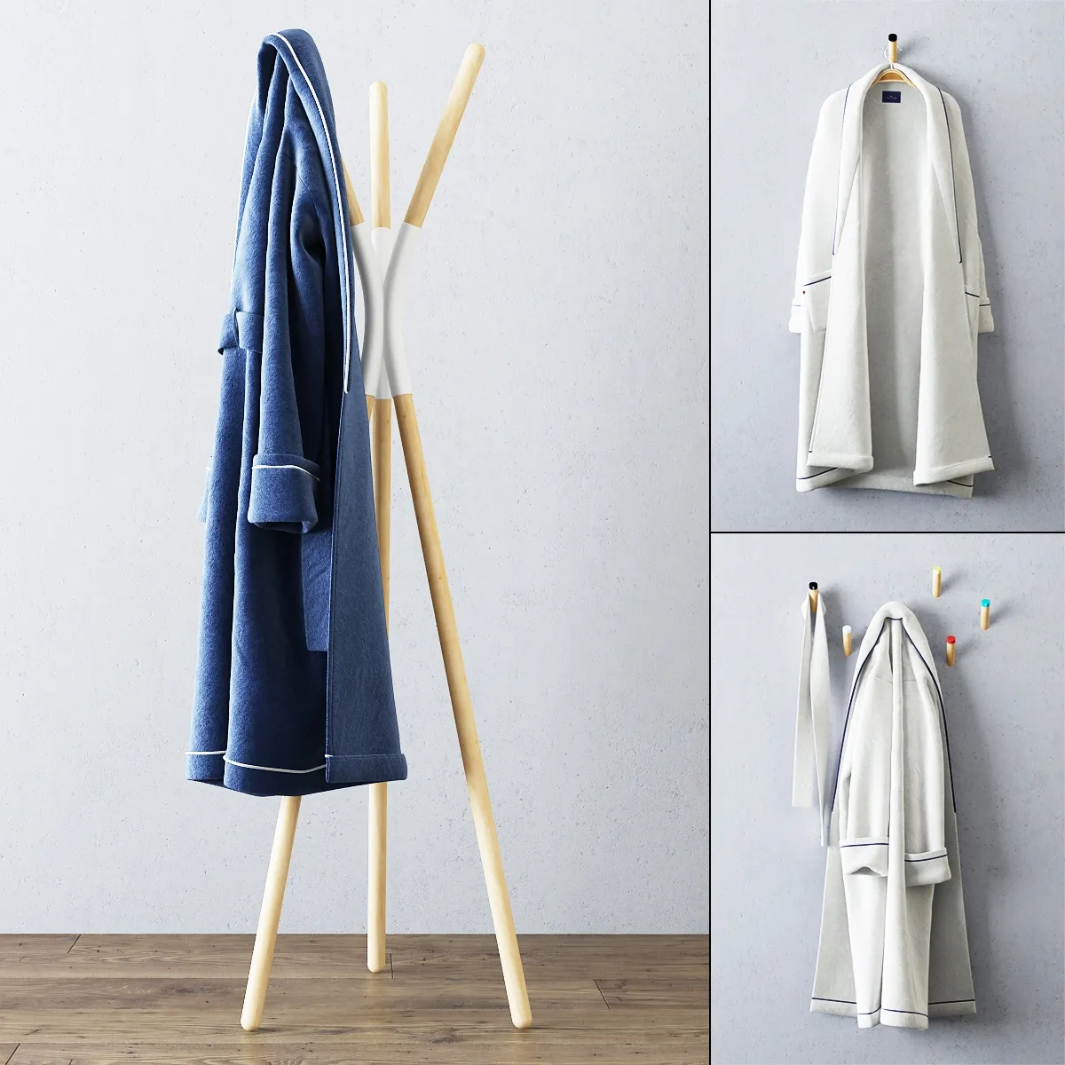decoration – Set gowns 3ds Max