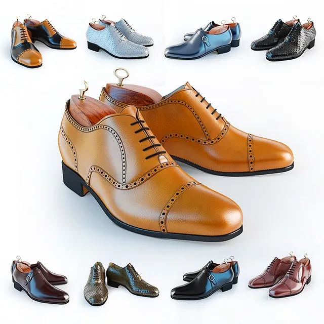 decoration – Set of shoes 02 3ds Max