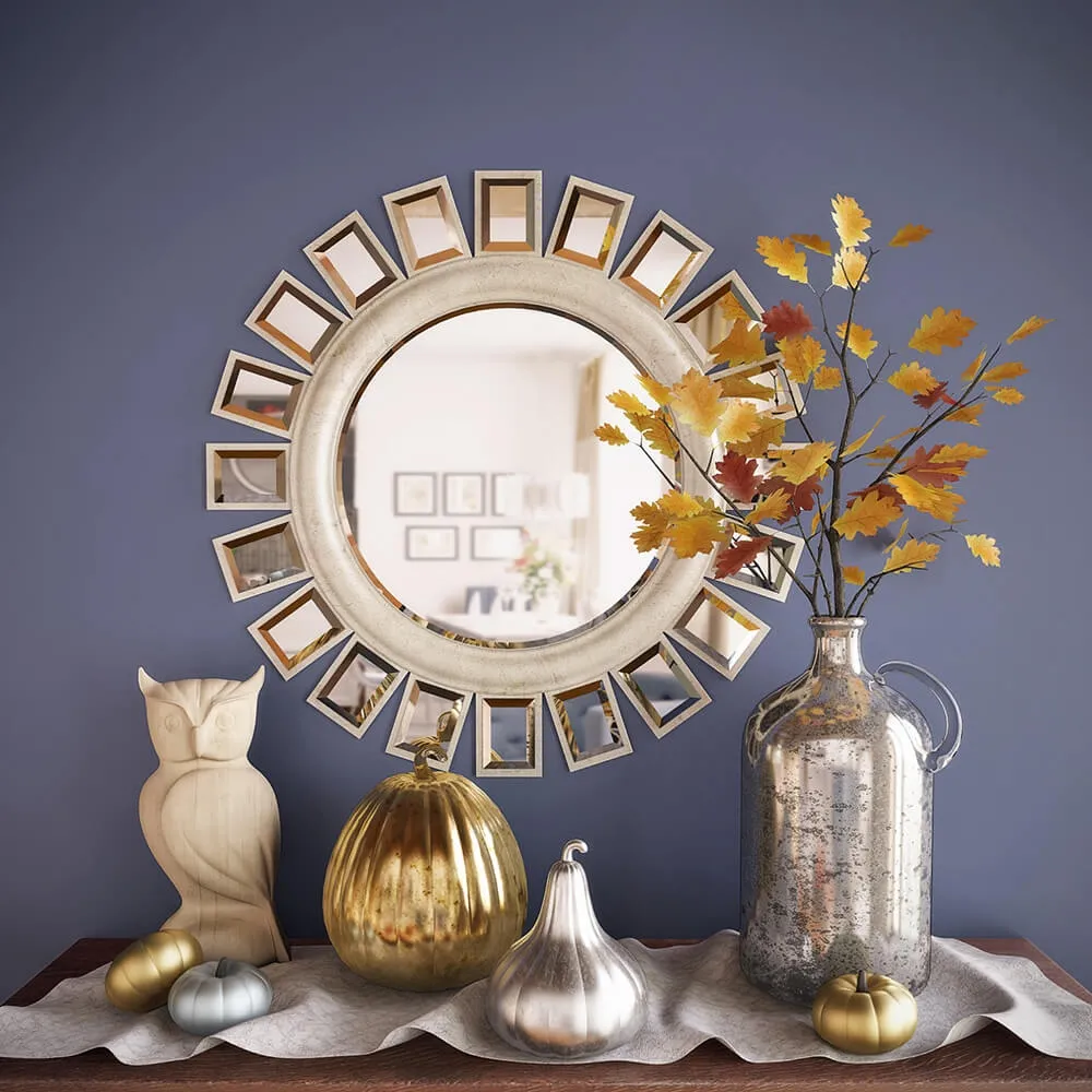 decoration – Set with pumpkins 3ds Max