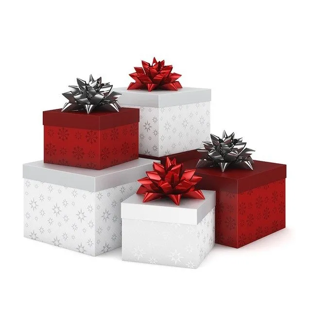 decoration – Several Boxes with Gifts 3ds Max