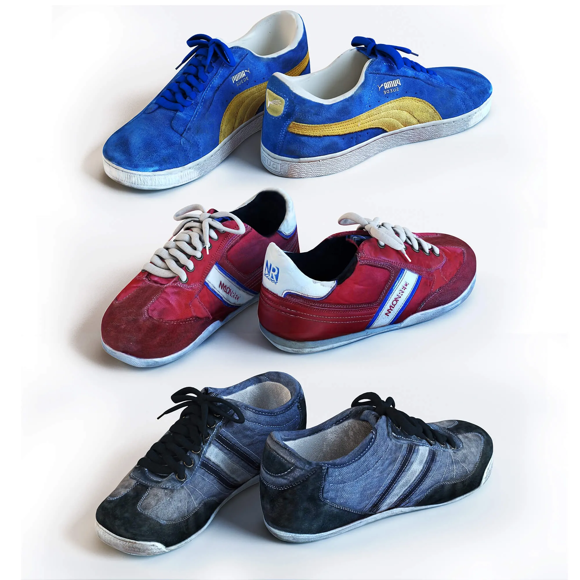 decoration – Shoes collection 45 3ds Max