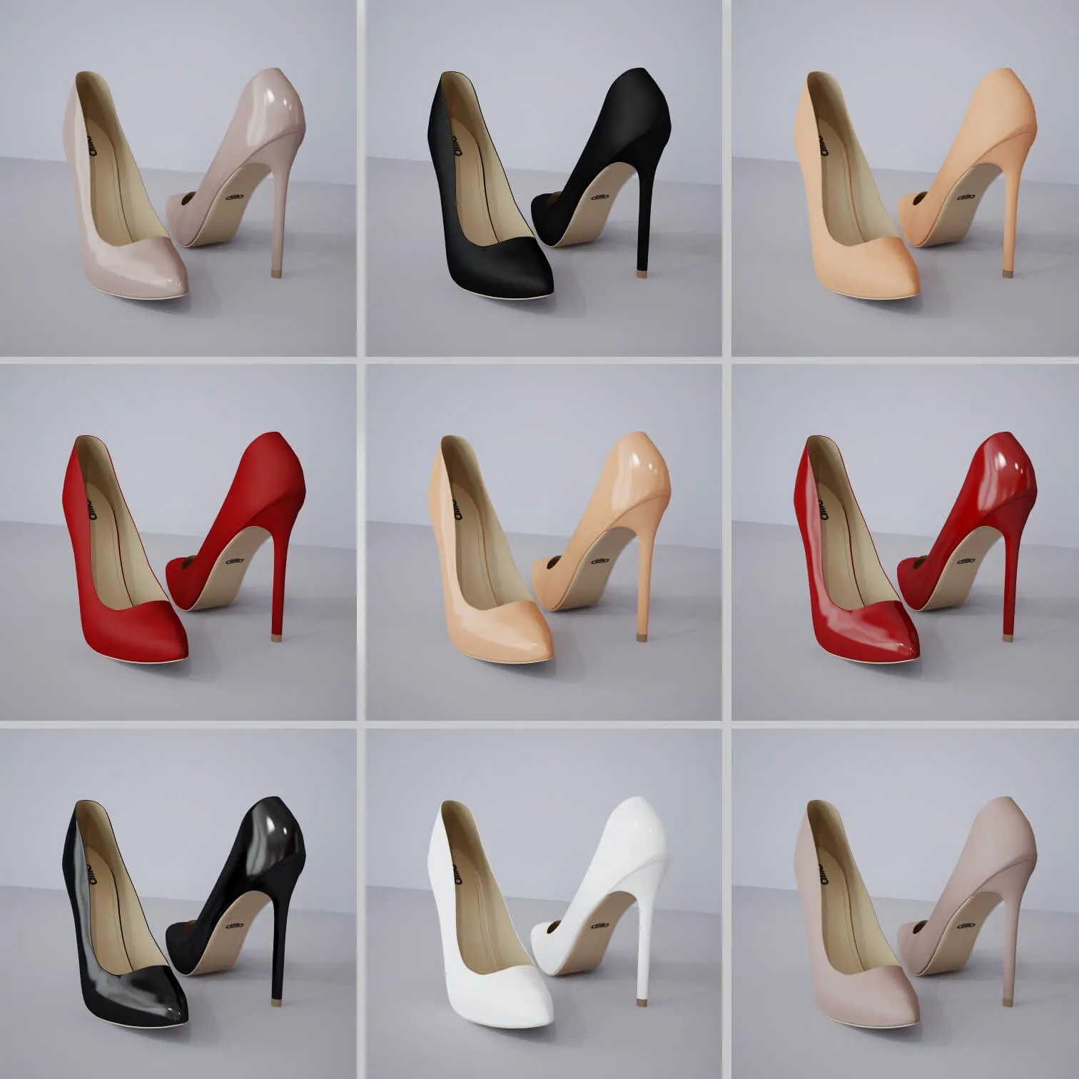 decoration – Shoes for women Ditto 3ds Max