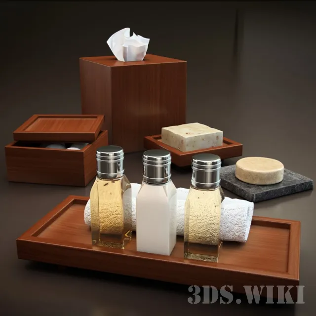 decoration – Shower products 3ds Max