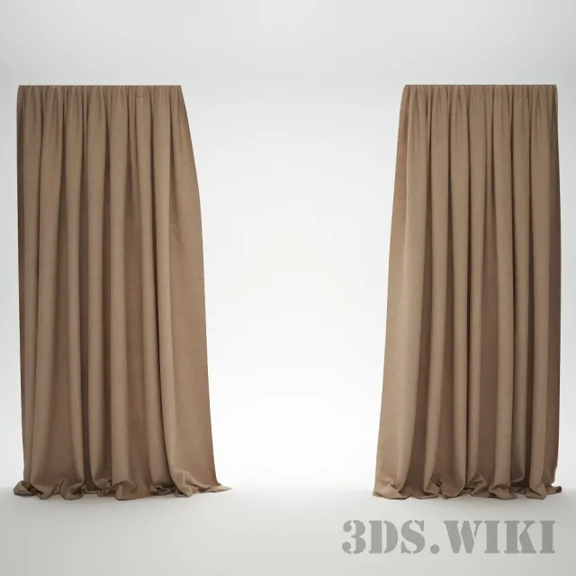 decoration – Simple curtains 3ds Max