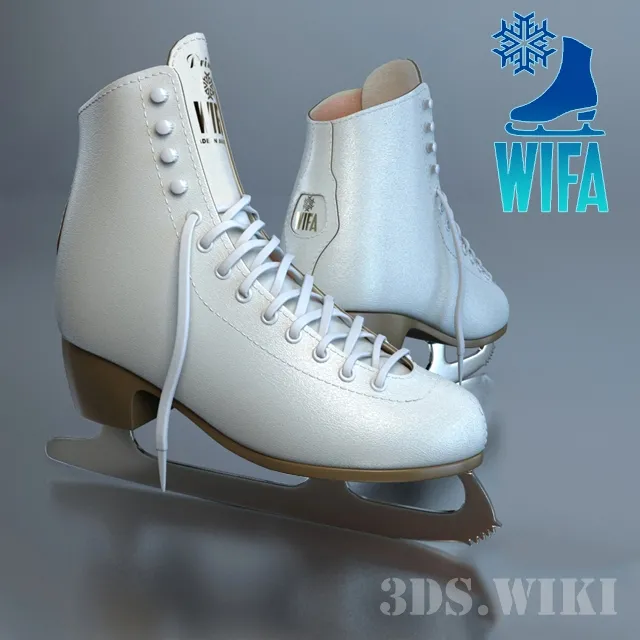 decoration – Skates Wifa 3ds Max