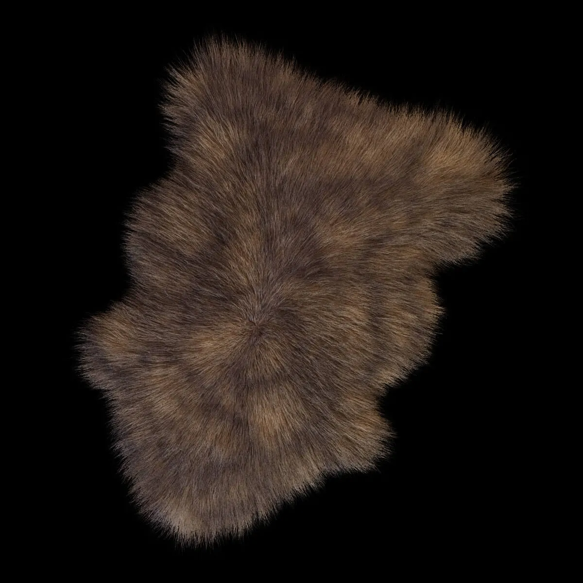 decoration – Skin sheepskin rug 3ds Max